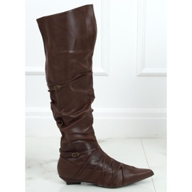 Mosqueteros marrones 5832-1 para mujer marrón