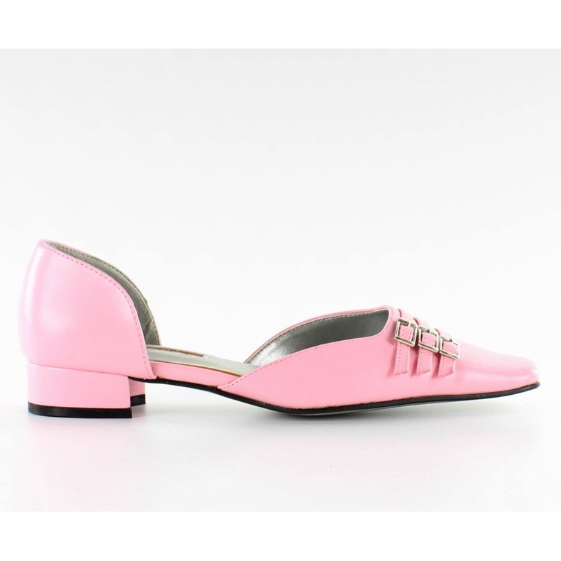 Tacones altos 1922-28 rosa claro rosado