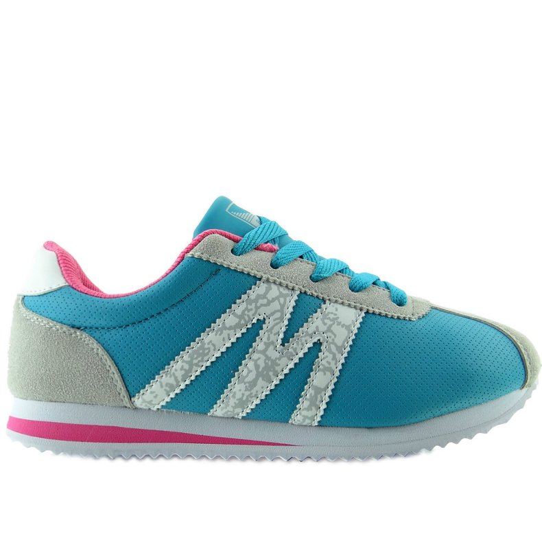 Zapatillas deportivas marineras B683 muy cómodas gris azul
