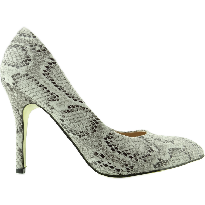 Stilettos Clásicos Suela Dorada 200-106-1 multicolor gris Stilettos Clásicos Suela Dorada 200-106-1 multicolor gris