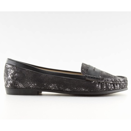 Mocasines clásicos suaves L-89 negro