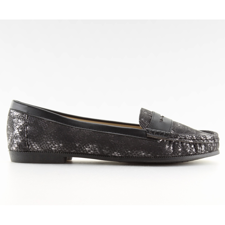 Mocasines clásicos suaves L-89 negro