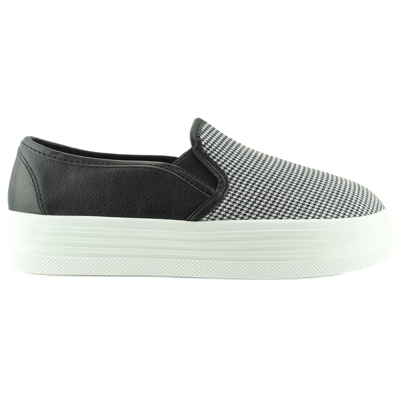 Sneakers slip-on tiny pata de gallo SS02-02 Negro