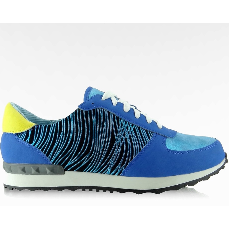 Calzado deportivo soft Y617 Azul multicolor