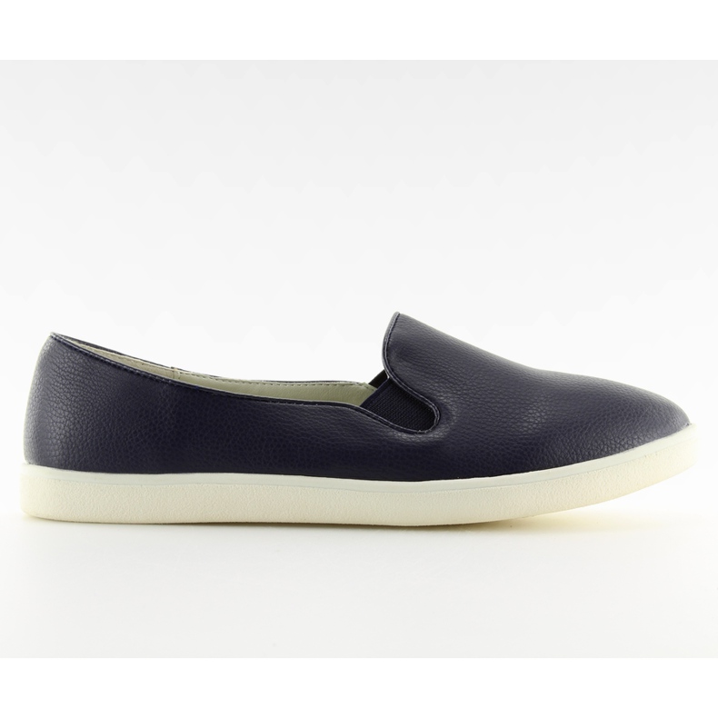 Slip-on nariz de almendra A910 azul oscuro azul marino