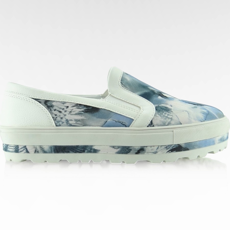 Slip en nuevo estilo A947 blanco azul gris