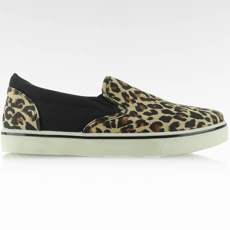 Zapatillas icónicas sin cordones BL51 Leopard / Black negro marrón