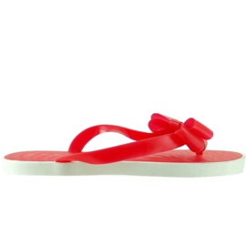 Chanclas con suela gruesa 1016 Rojo
