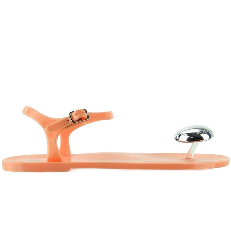 Sandalias Meliski con corazón PT63 naranja