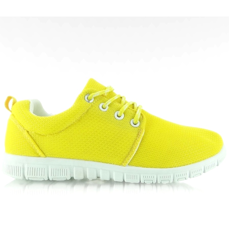 Zapatillas deportivas perfectas para correr H-08 Amarillo Zapatillas deportivas perfectas para correr H-08 Amarillo
