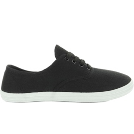 Deportivas Oxford Lona BS504 Negro