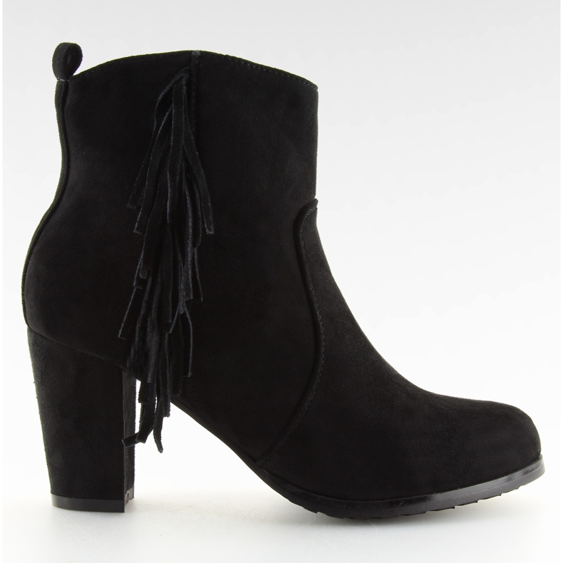 Tacones con borlas JKD-14 Negro