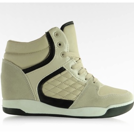 Zapatillas deportivas de ante BKA-127 Apricot marrón multicolor