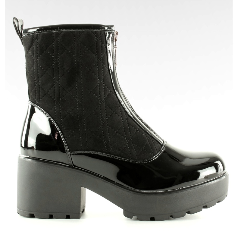 Botas Vagabond con puntera barnizada Q06 negro Botas Vagabond con puntera barnizada Q06 negro