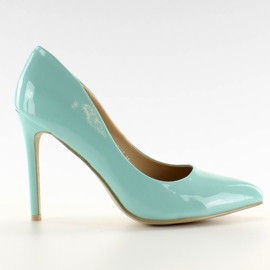 Tacones de espejo Tacones de espejo Azul