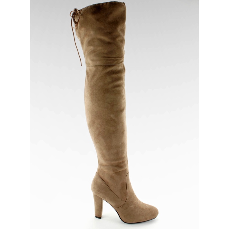 SK102 Tacones caqui