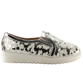 Elegante Slip-On Rybia Łuska Ww01P gris
