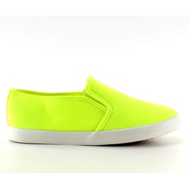 Zapatillas de deporte sin cordones 1-98 Amarillo