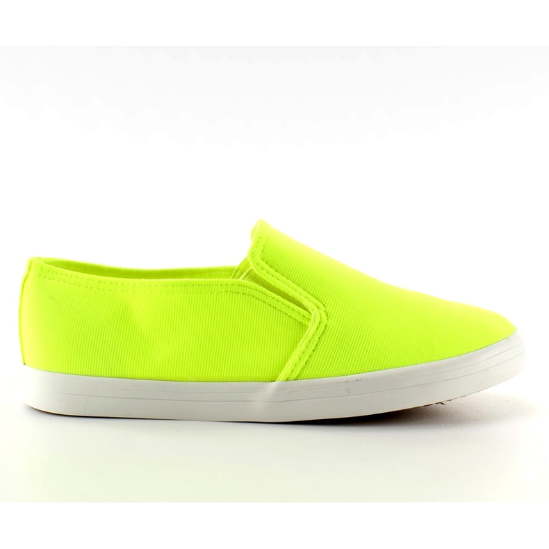 Zapatillas de deporte sin cordones 1-98 Amarillo