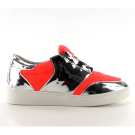 Zapatillas Neon Mirror Gq2336 Naranja gris