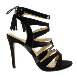 Sandalias tacón 5009 Negro