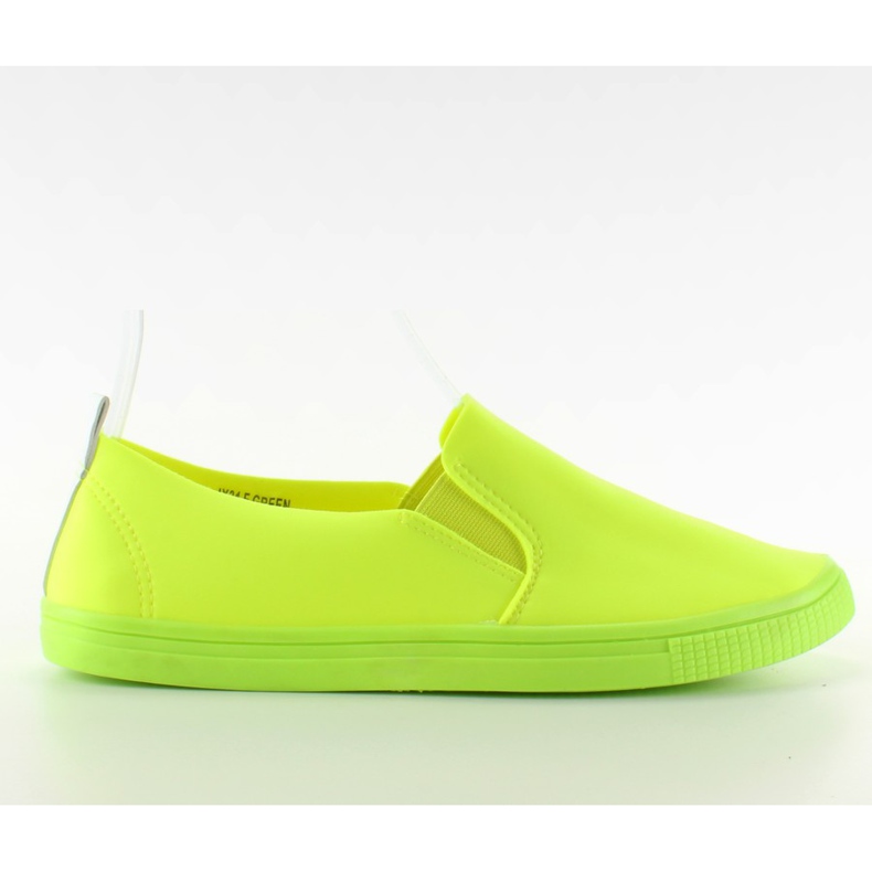 Zapatillas deportivas slip-on JX31 F. Verde amarillo