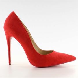 Tacones clasicos ante 5005 Rojo Tacones clasicos ante 5005 Rojo