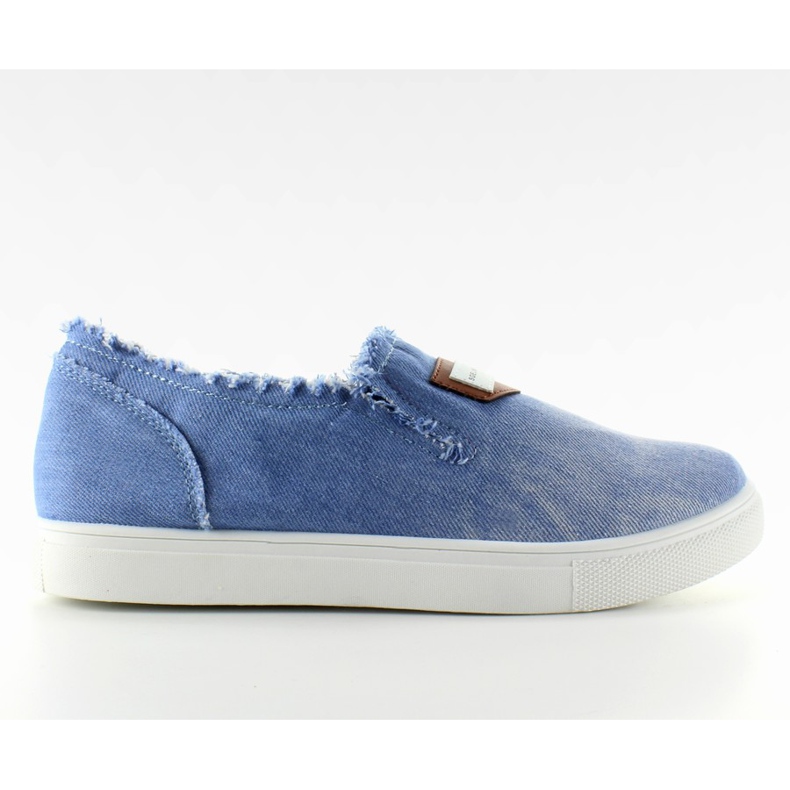 Slip-on vaquero con distintivo NB22 L. Azul