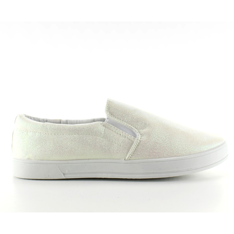 Slipony iridiscente JX35 Blanco