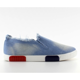 Zapatillas con suela de colores vivos BL65 L. Azul.