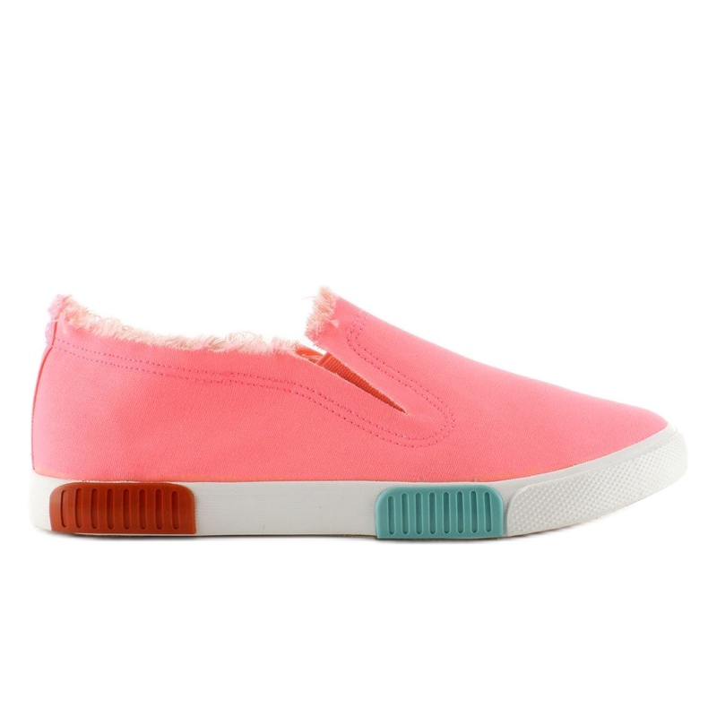 Deportivas vaqueras suela de colores BL65 Rosa