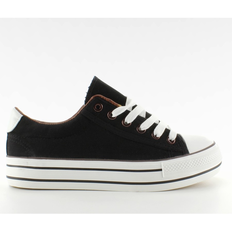 Zapatillas negras BL41P de plena flor negro