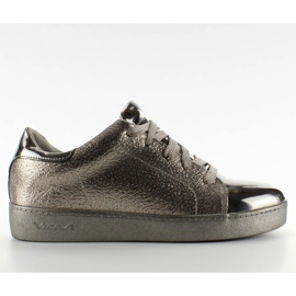 Zapatillas metalizadas 7100 Gris
