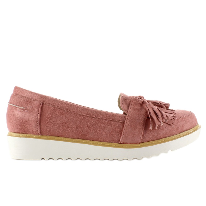 Mocasines Mujer Ante 6043 Rosa rosado