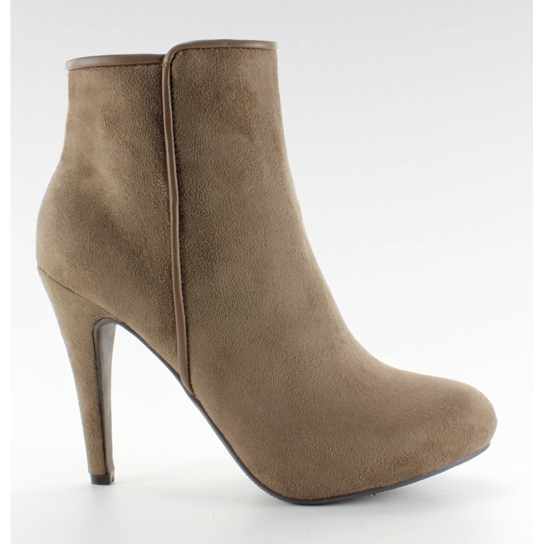 Tacones de ante SAS-8F8534 marrón