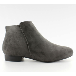 Botas bajas lisas de Jodhpur QL-53 Gris