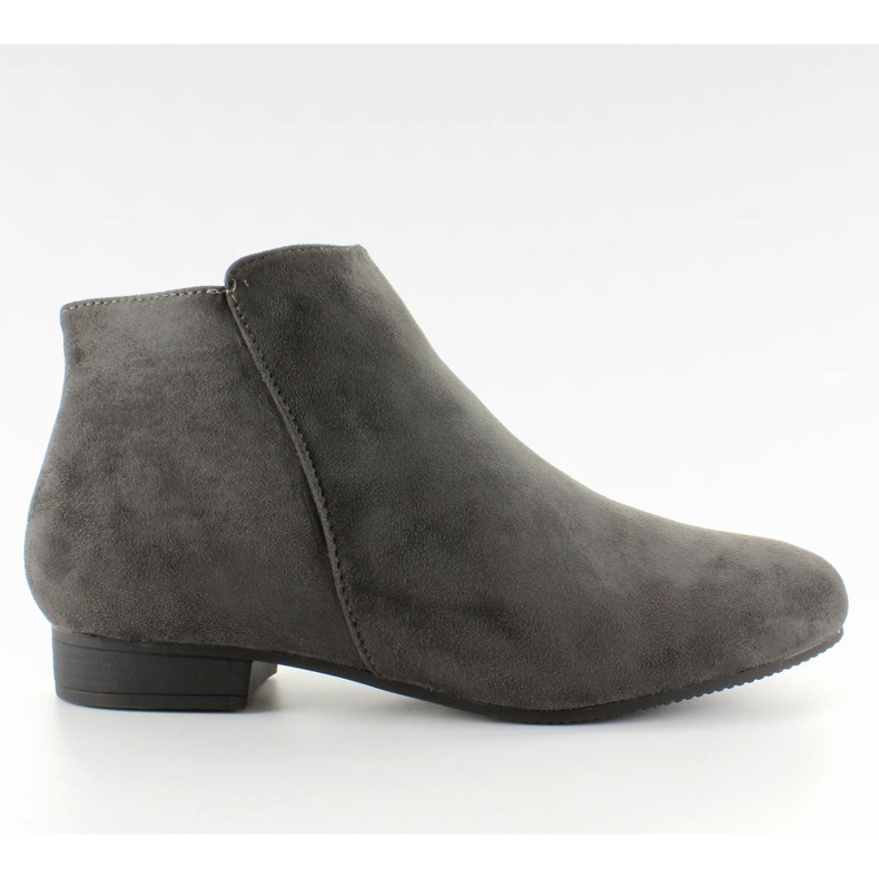 Botas bajas lisas de Jodhpur QL-53 Gris