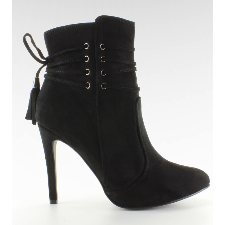 Botas sensuales con tacón alto 4074 Negro