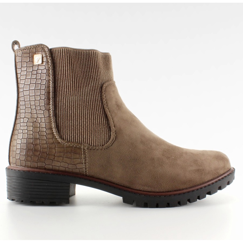 Botas Jodhpur en una suela caqui M247 sólida