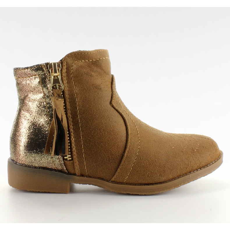 Botas botas basura K1647301 Camel marrón