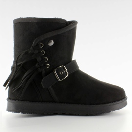 Calzado de mujer con borlas K1661504 negro