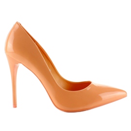 Pasadores naranja E396 barnizado liso