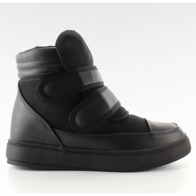 Zapatillas aisladas con rayas GF-BK-4 negro