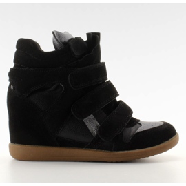 Zapatillas deportivas de ante 6040 negras negro
