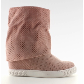 Calado casadejki plegable superior rosa rosado