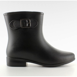 Botines con hebilla D32 Negro