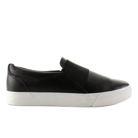 Sneakers slip-on con goma NB72P Negro