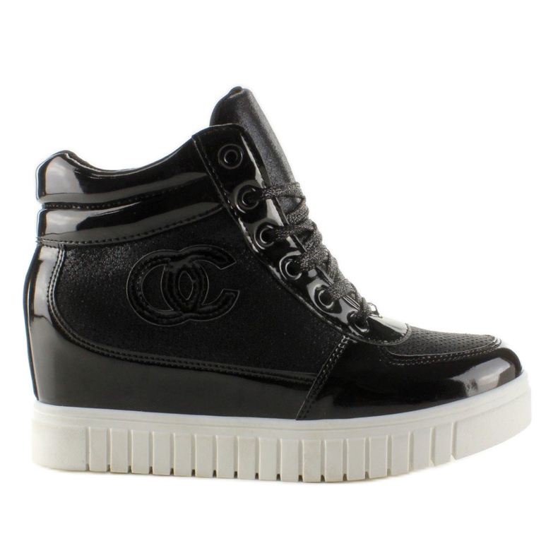 Zapatillas Chanelki NB83P Negras negro