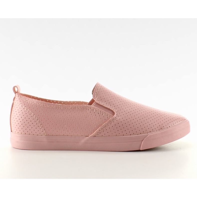 Ligero NB95P Rosa perforado slip-on rosado