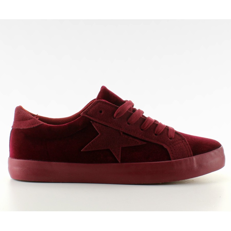 Zapatillas de terciopelo BL70P Rojo Vino